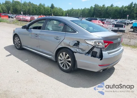 2017 Hyundai Sonata Sport из США, поврежденный, VIN 5NPE34AF8HH519643